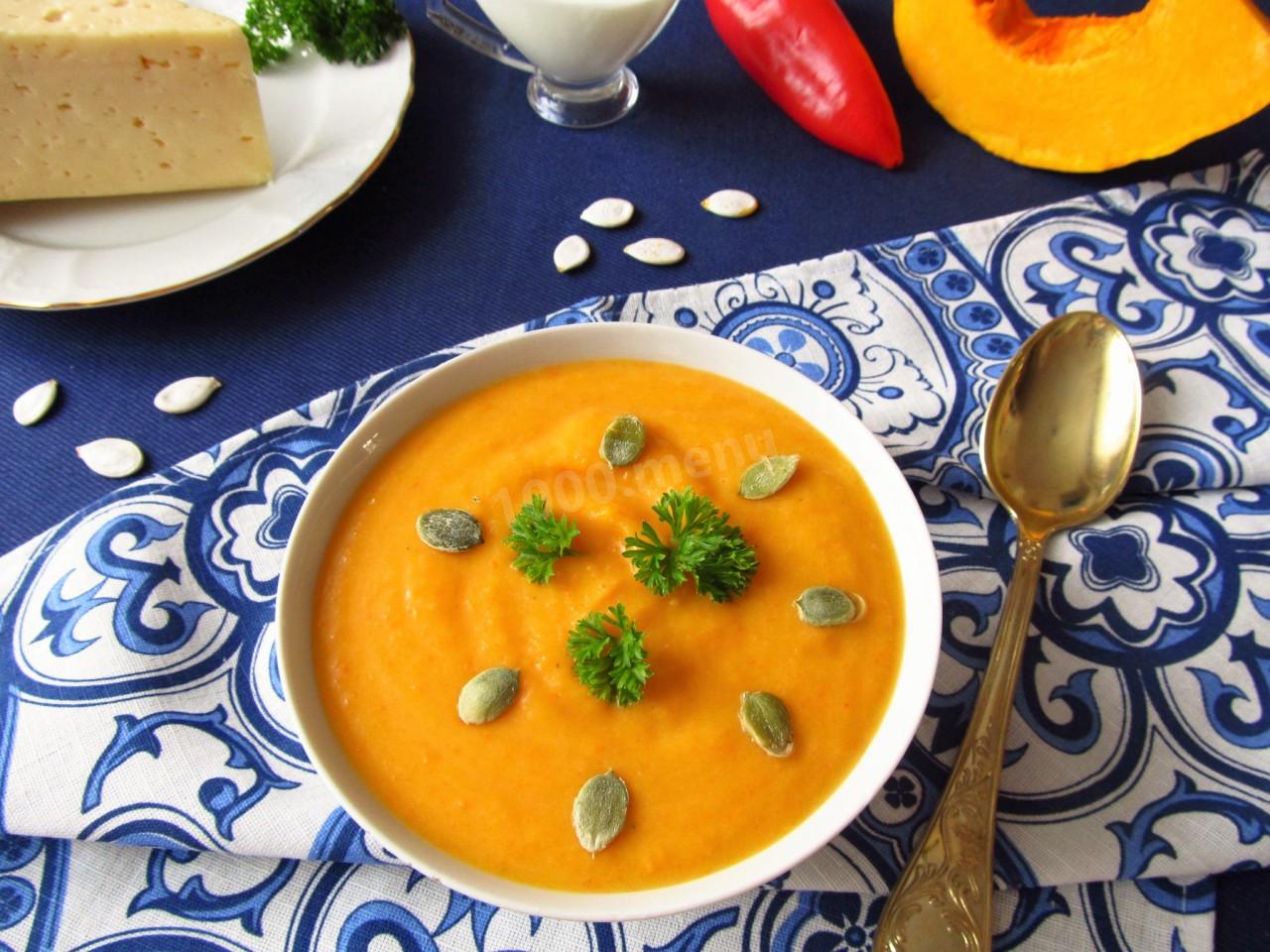Рецепт супа с тыквой и зеленью | Как приготовить сытный и вкусный суп