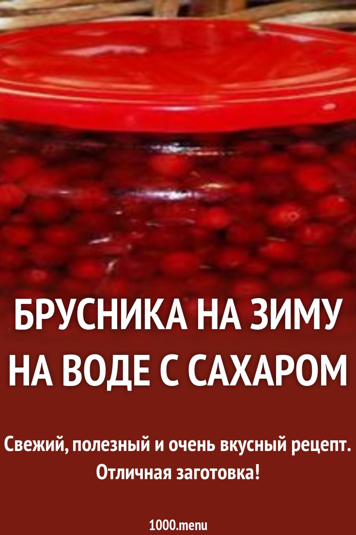 Брусника на зиму. Заготовки брусники Брусника на зиму. Заготовки брусники