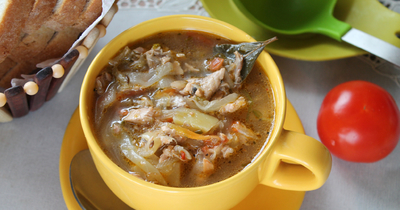  Щи из капусты с рыбными консервами - пошаговый рецепт приготовления с фото  