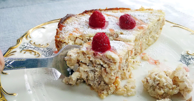 Сладкая гречневая запеканка с творогом и ванилью