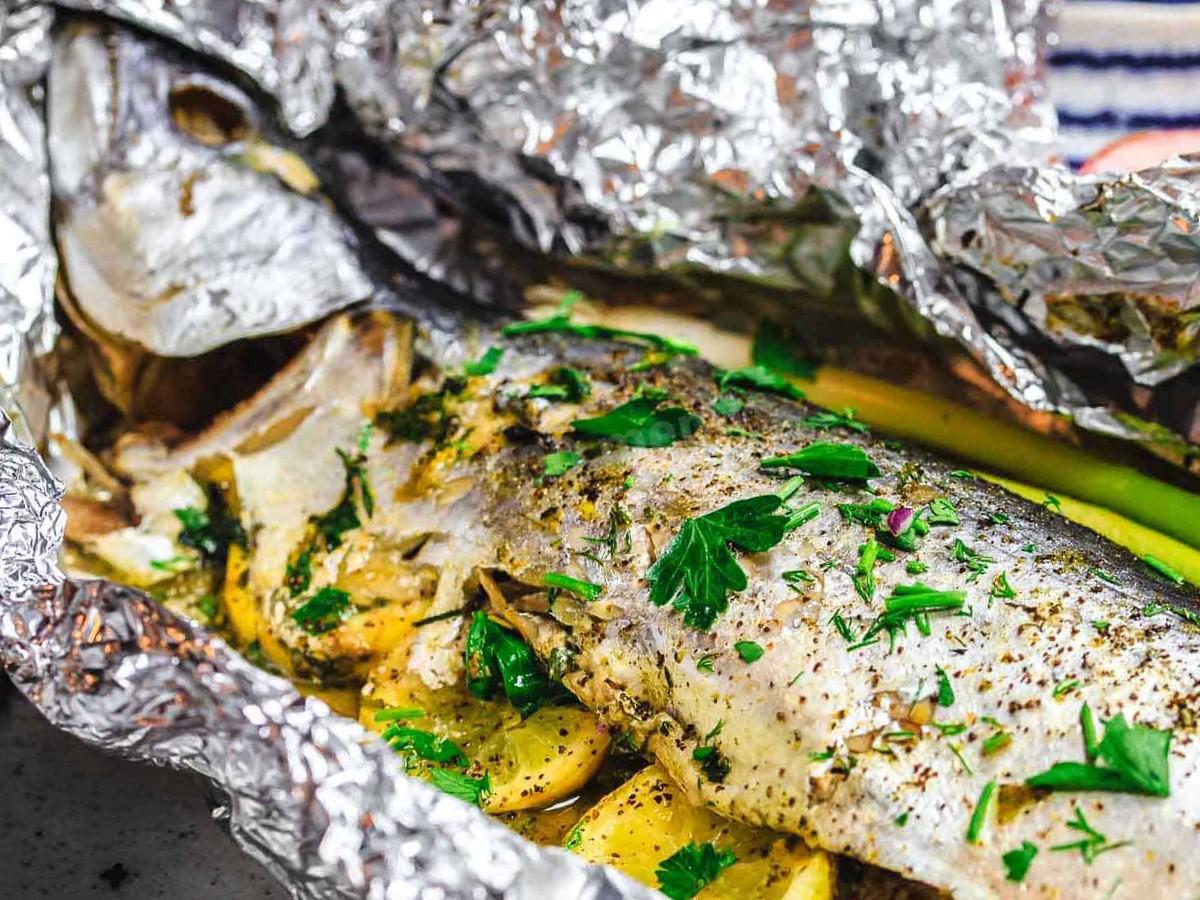 Вкусный рецепт рыбы в духовке в фольге