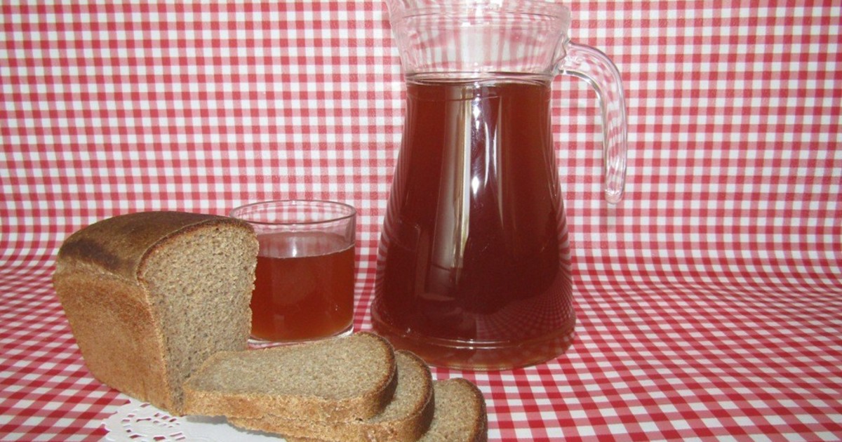 Как сделать домашний квас из черного хлеба с дрожжами на 3 литра рецепт с фото