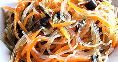 Фунчоза с сезонными овощами