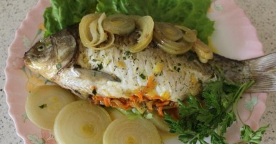  Рыба в фольге на углях - пошаговый рецепт приготовления с фото  