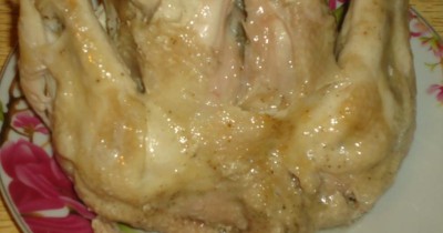 Курица запеченная в фольге в духовке