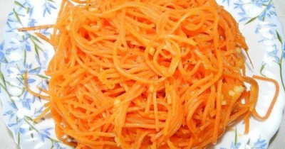 Морковка корейская с маслом
