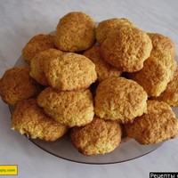 Диетическое печенье с кунжутом без яиц