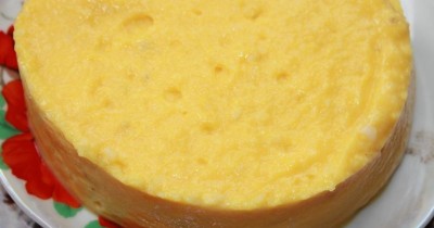 Сыр из творога картошки желтков