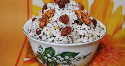  Кутья из риса на воде - пошаговый рецепт приготовления с фото  