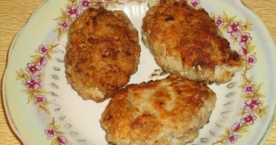  Шницель рубленый из свинины - пошаговый рецепт приготовления с фото  