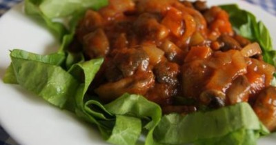 Грибной гуляш из грибов