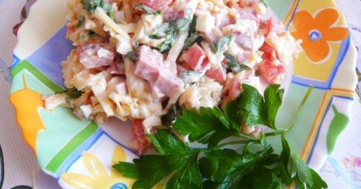 рецепты простых и вкусных салатов с колбасой рецепты простых и вкусных салатов с колбасой