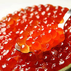 Блюда с красной икрой