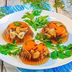 С желатином