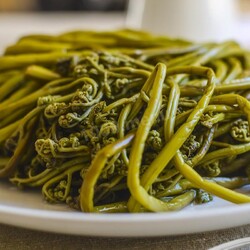 Блюда с папоротником Орляк