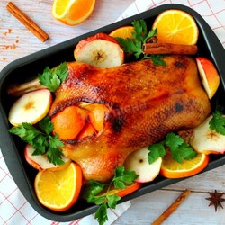 Утка в духовке