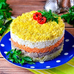 Салат Мимоза