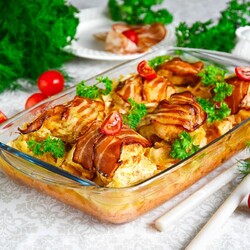 Курица с капустой