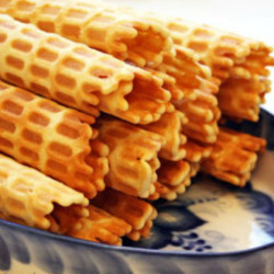 Вафельные трубочки