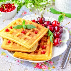 Вафли домашние