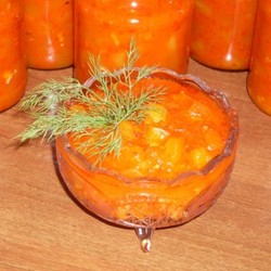 Язык из кабачков