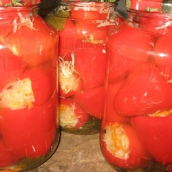 Болгарский перец фаршированный в рассоле на зиму рецепт с фото - 1000.menu
