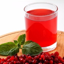 Морс из брусники