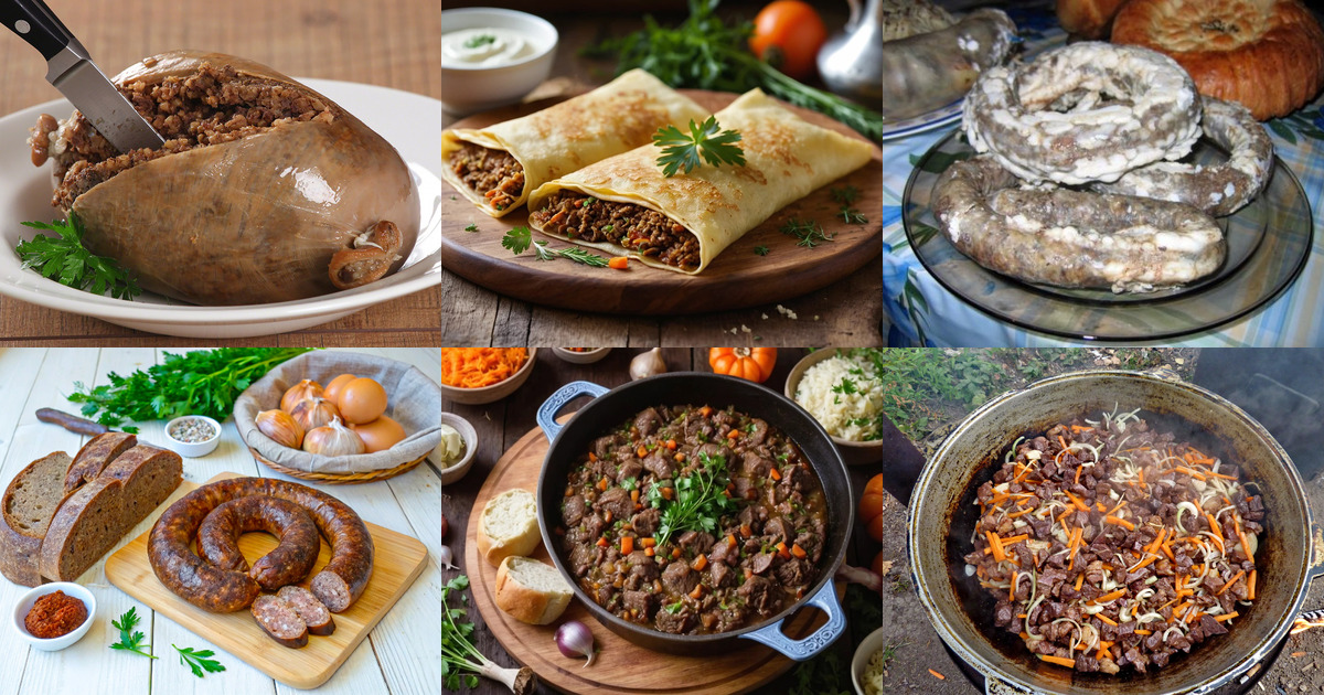 Легкое свиное говяжье 13 рецептов - 1000.menu