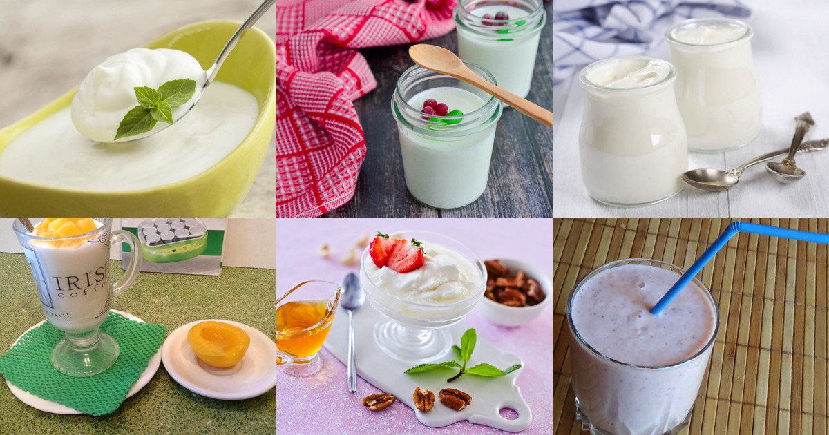 Йогурт домашний в йогуртнице 12 рецептов - 1000.menu Йогурт домашний в йогуртнице 12 рецептов - 1000.menu