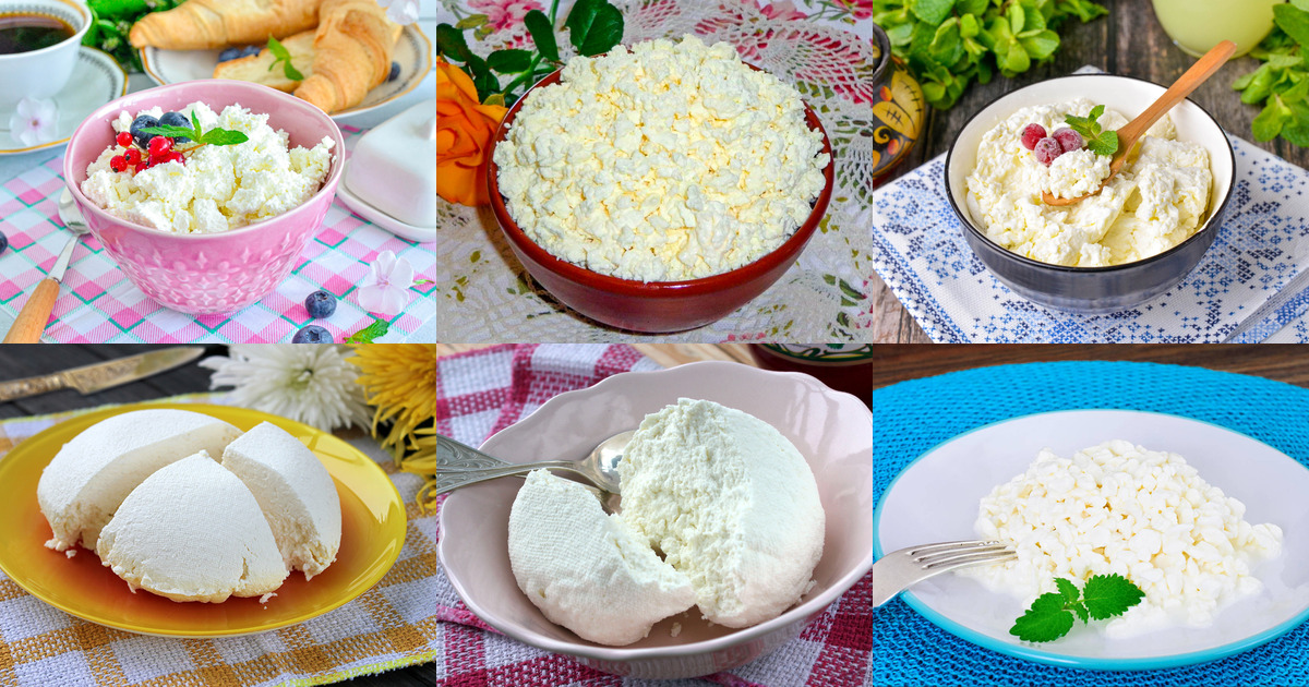 Творог домашний - 25 рецептов - 1000.menu