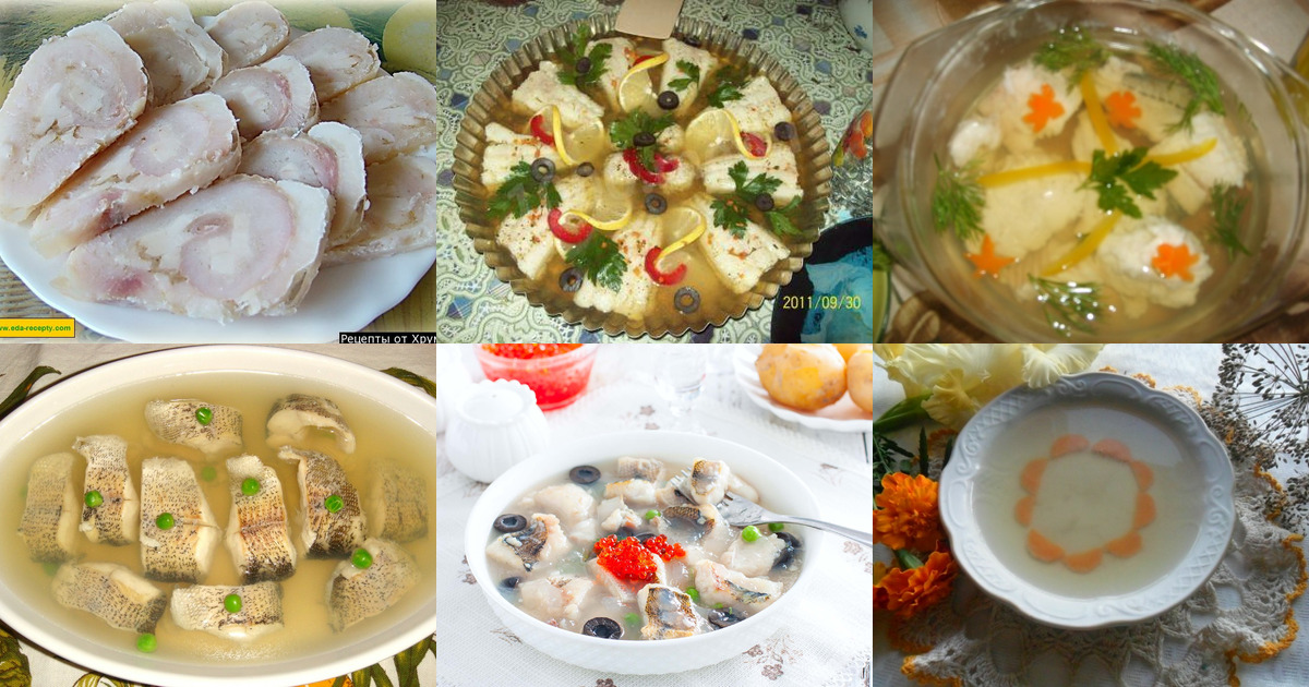 Заливная рыба - 19 рецептов приготовления пошагово - 1000.menu