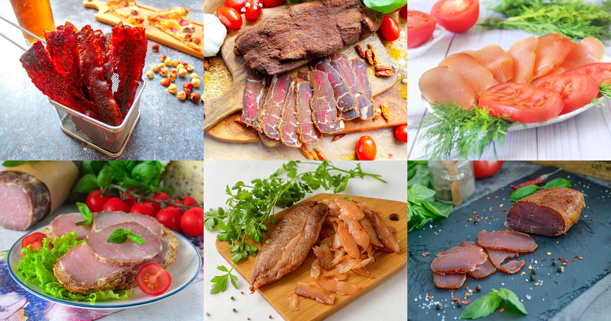 Вяленое мясо - 50 рецептов приготовления пошагово - 1000.menu