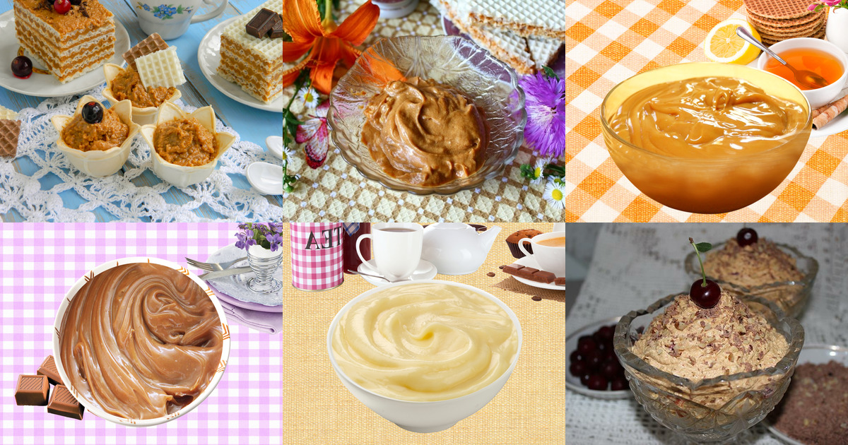 Крем из вареной сгущенки для торта 9 рецептов - 1000.menu