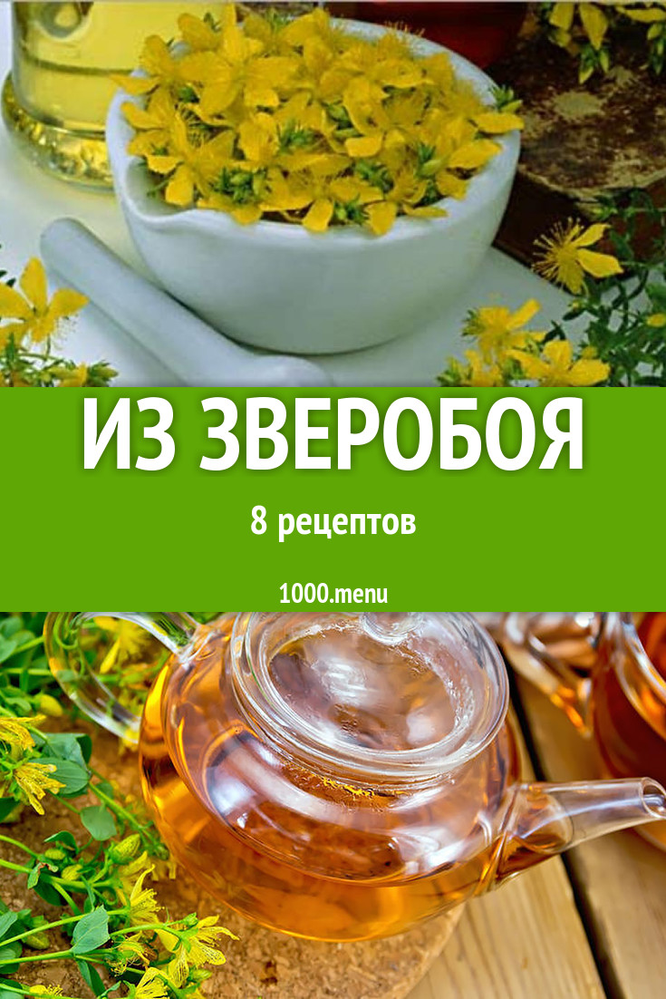 Блюда со зверобоем - 7 рецептов приготовления пошагово - 1000.menu