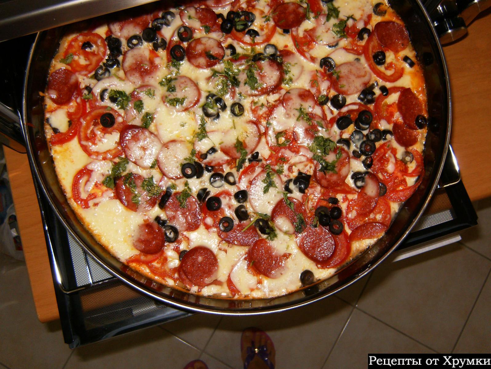 Как готовить домашнюю пиццу в духовке