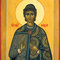 Святой князь Феодор Ярославич Новгородский