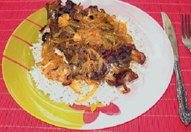 Баранина с карри