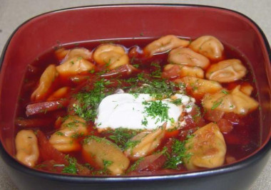 Вкусный борщ старолитовский