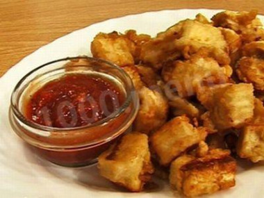 Брынза в пивном кляре