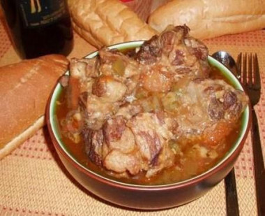 Гуляш из баранины