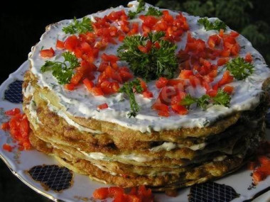 Кабачковый торт
