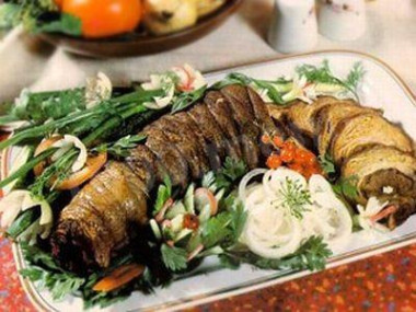 Баранина с морковью и луком