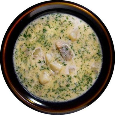 Картофель с сельдью по-фински