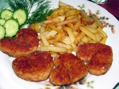 Диетические котлеты куриные