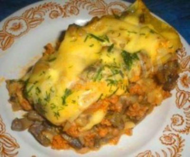 Лазанья из капусты