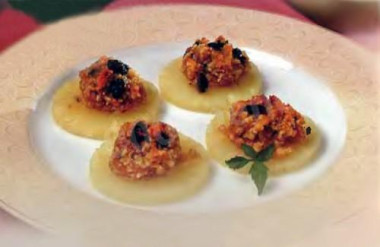 Маринованные кабачки А-ля ананасы