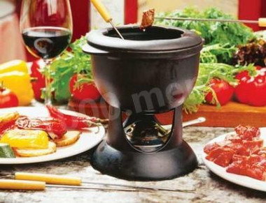 Монгольское мясное фондю