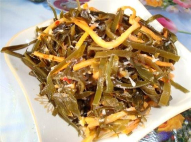 Морская капуста по корейски