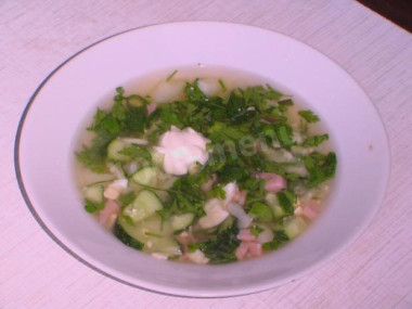 Окрошка «заячья»