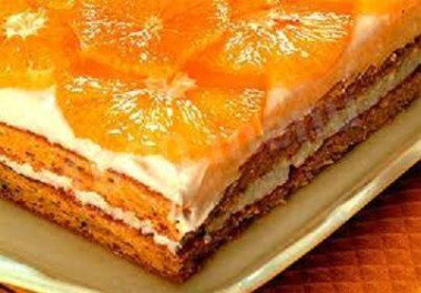 Ореховый торт по-чешски